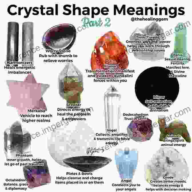 A Collection Of Crystals In Various Shapes And Sizes Crystals For Positive Manifestation: A Practical Sourcebook Of 100 Crystals