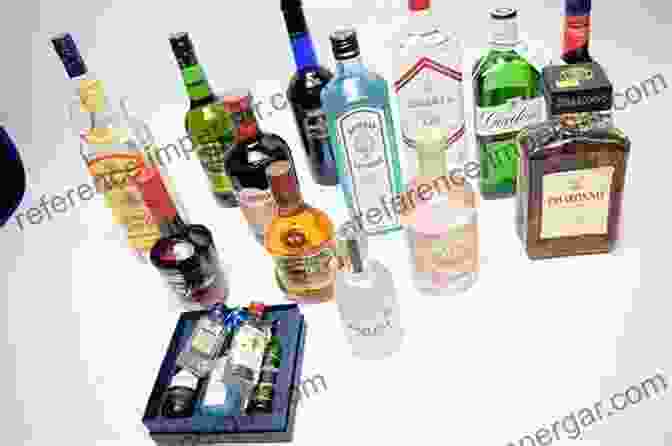 A Collection Of Various Spirits And Liqueurs, Showcasing A Diverse Range Of Colors And Textures Infused Booze: Over 60 Batched Spirits And Liqueurs To Make At Home