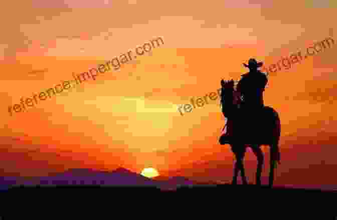 A Cowboy On Horseback, Riding Through A Vast Texas Landscape, With The Sun Setting In The Background. Leavin A Testimony: Portraits From Rural Texas (Focus On American History Series)