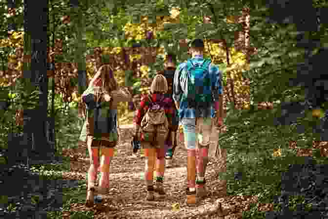 A Group Of Young Boys Hiking In The Wilderness The Hickory Ridge Boy Scouts: Under Canvas Or The Hunt For The Cartaret Ghost