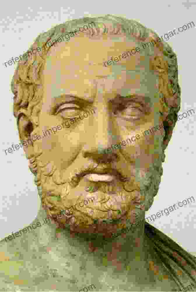 A Portrait Of Thucydides, A Renowned Ancient Greek Historian And Philosopher Known For His Meticulous Account Of The Peloponnesian War. The History Of Peloponnesian War: According To Contemporary Historians Thucydides And Xenophon