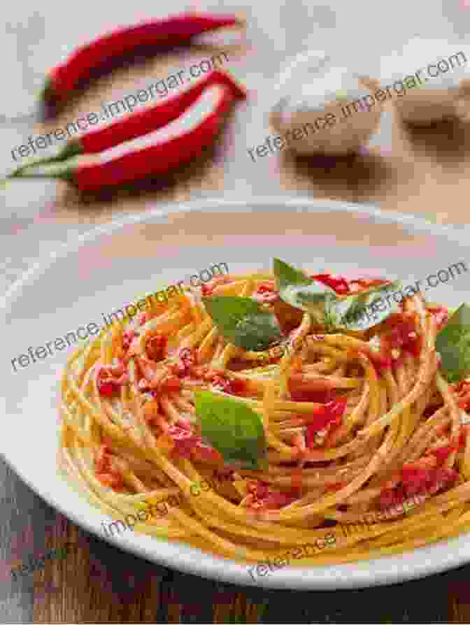 A Vibrant Image Of A Traditional Italian Pasta Dish With Al Dente Pasta Tossed In A Rich Tomato Sauce French And Italian Traditional Recipes: 4 In 1: A Complete Cookbook With 200 Dishes From France And Italy