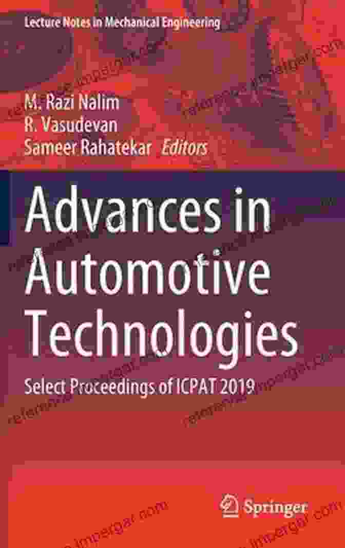 Cover Of 'Select Proceedings Of ICPAT 2024' Book Featuring Abstract Mechanical Engineering Designs And The IAME Logo Advances In Automotive Technologies: Select Proceedings Of ICPAT 2024 (Lecture Notes In Mechanical Engineering)