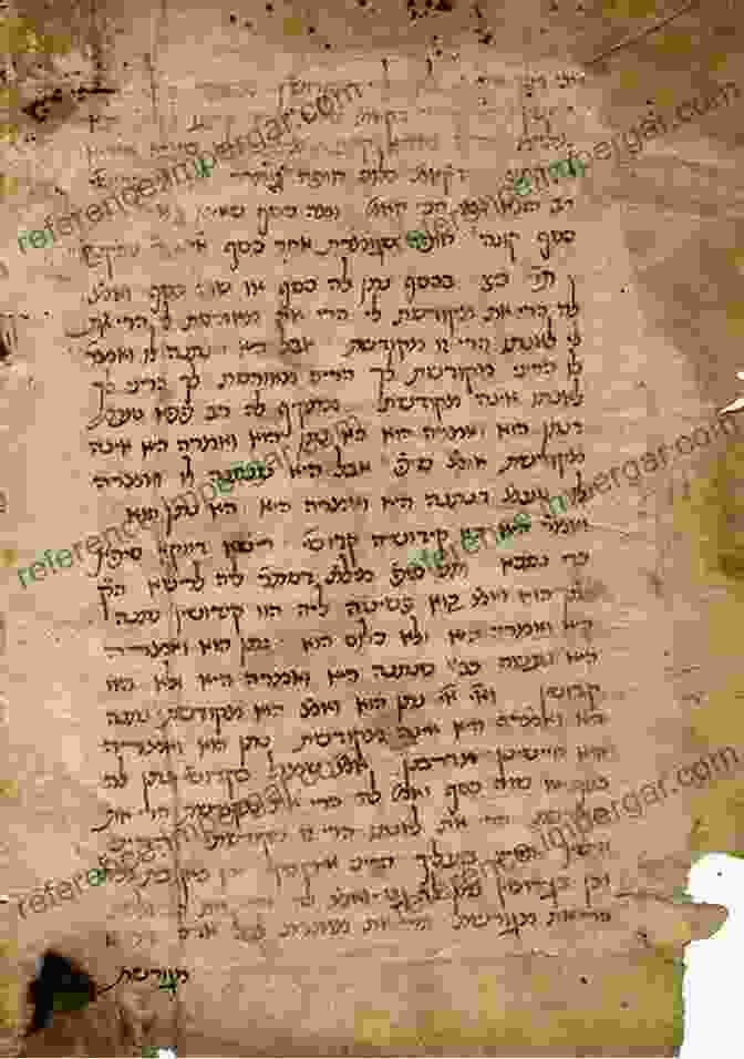 Page From Babylonian Talmud Manuscript Jewish Babylonia Between Persia And Roman Palestine