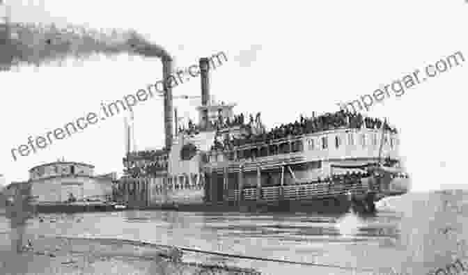 Photograph Of Union Soldiers Posing On The Deck Of A Steamboat During The Civil War The Mississippi Steamboat Era In Historic Photographs: Natchez To New Orleans 1870 1920