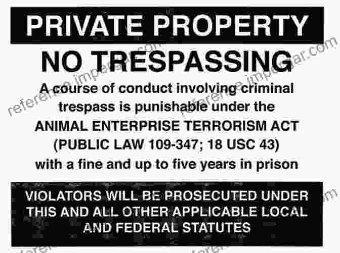 Protest Against The Animal Enterprise Terrorism Act The Terrorization Of Dissent: Corporate Repression Legal Corruption And The Animal Enterprise Terrorism Act