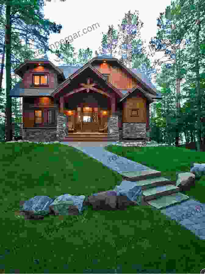 The Rustic Exterior Of The Cabin At Big Rock, Surrounded By Lush Greenery. The Cabin At Big Rock (Life At The Lodge 8)